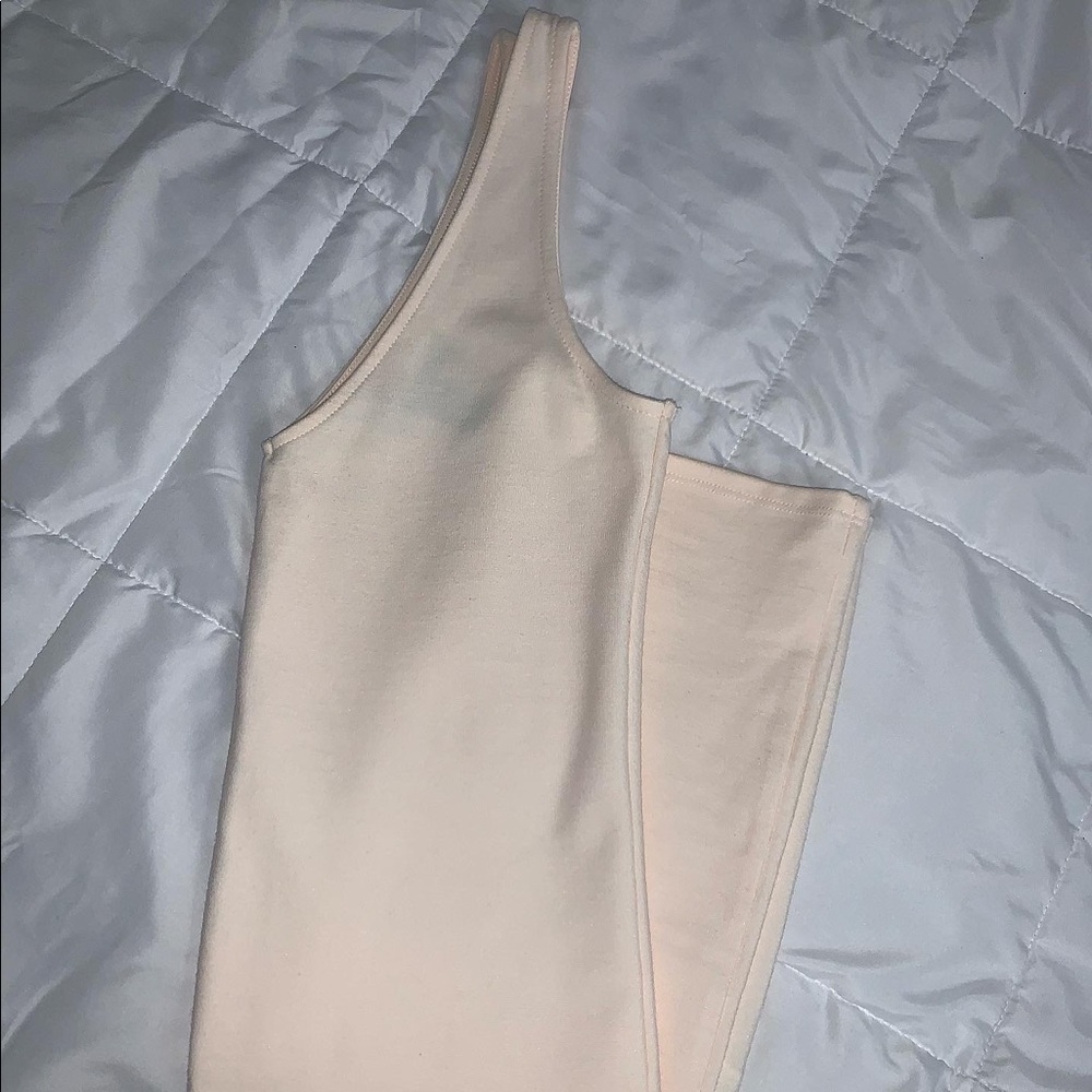 MIDI v neck dress